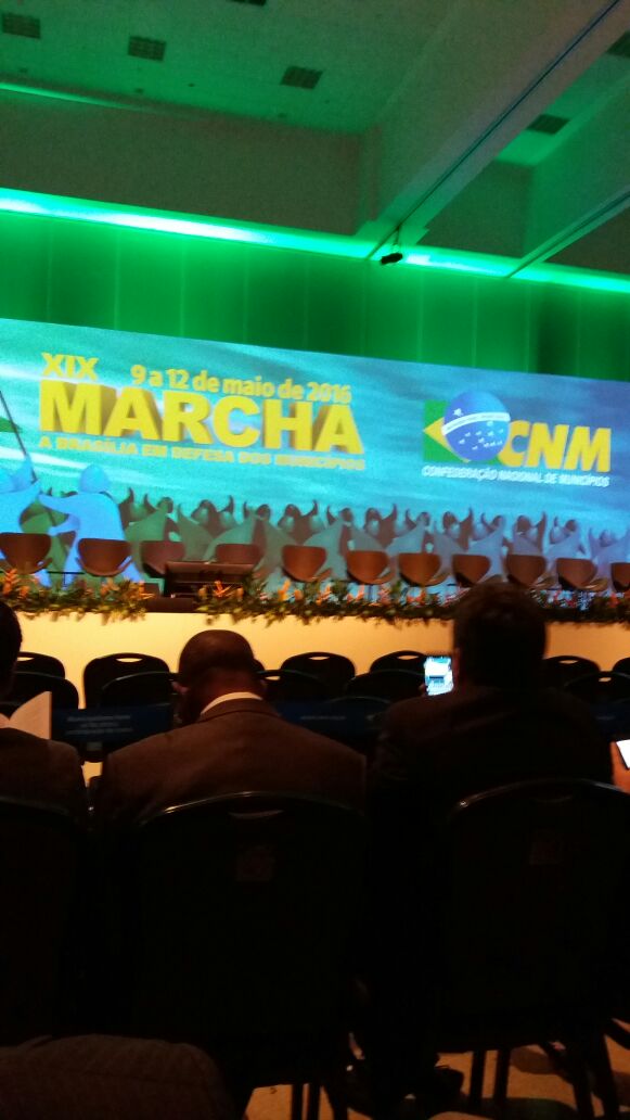 XIX MARCHA EM DEFESA DOS MUNICÍPIOS: Comitiva representa o Legislativo