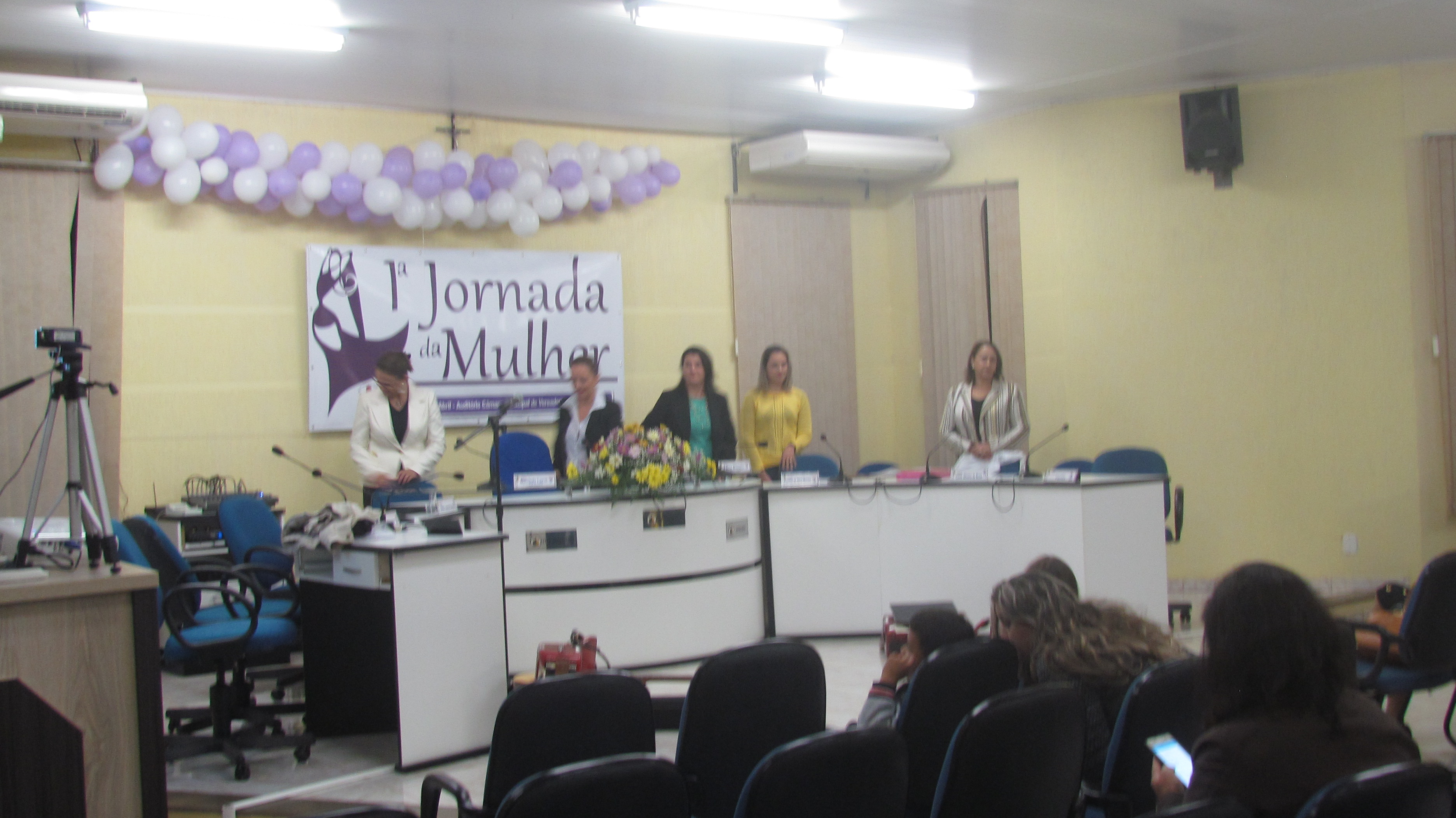 1ª JORNADA DA MULHER: Abertura oficial (25/04/2017)