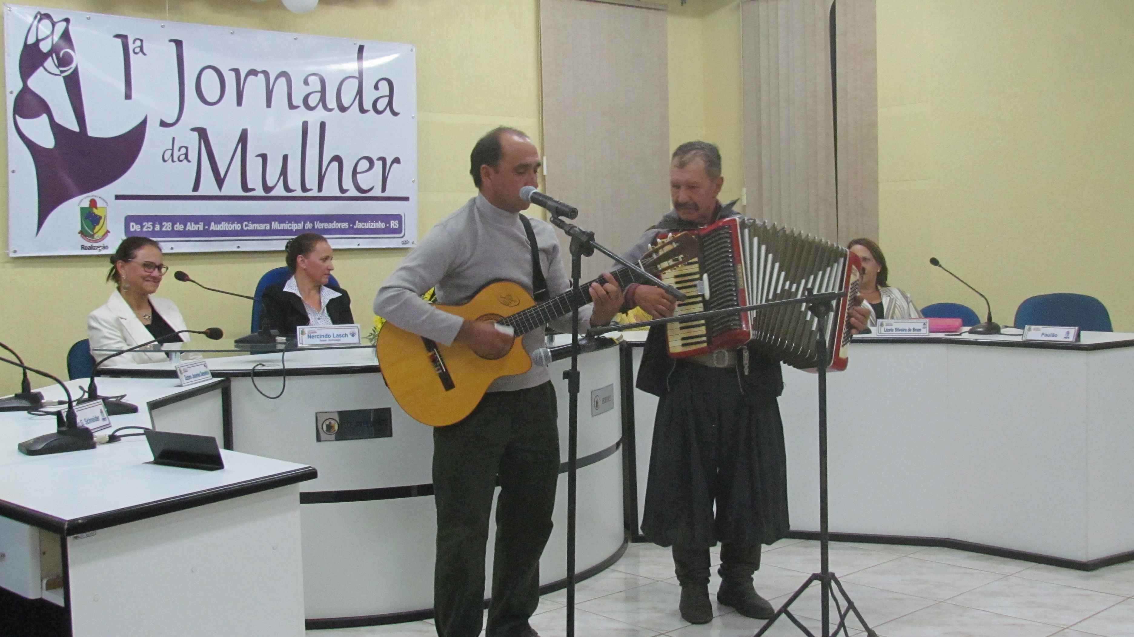 1ª JORNADA DA MULHER: Abertura oficial (25/04/2017)