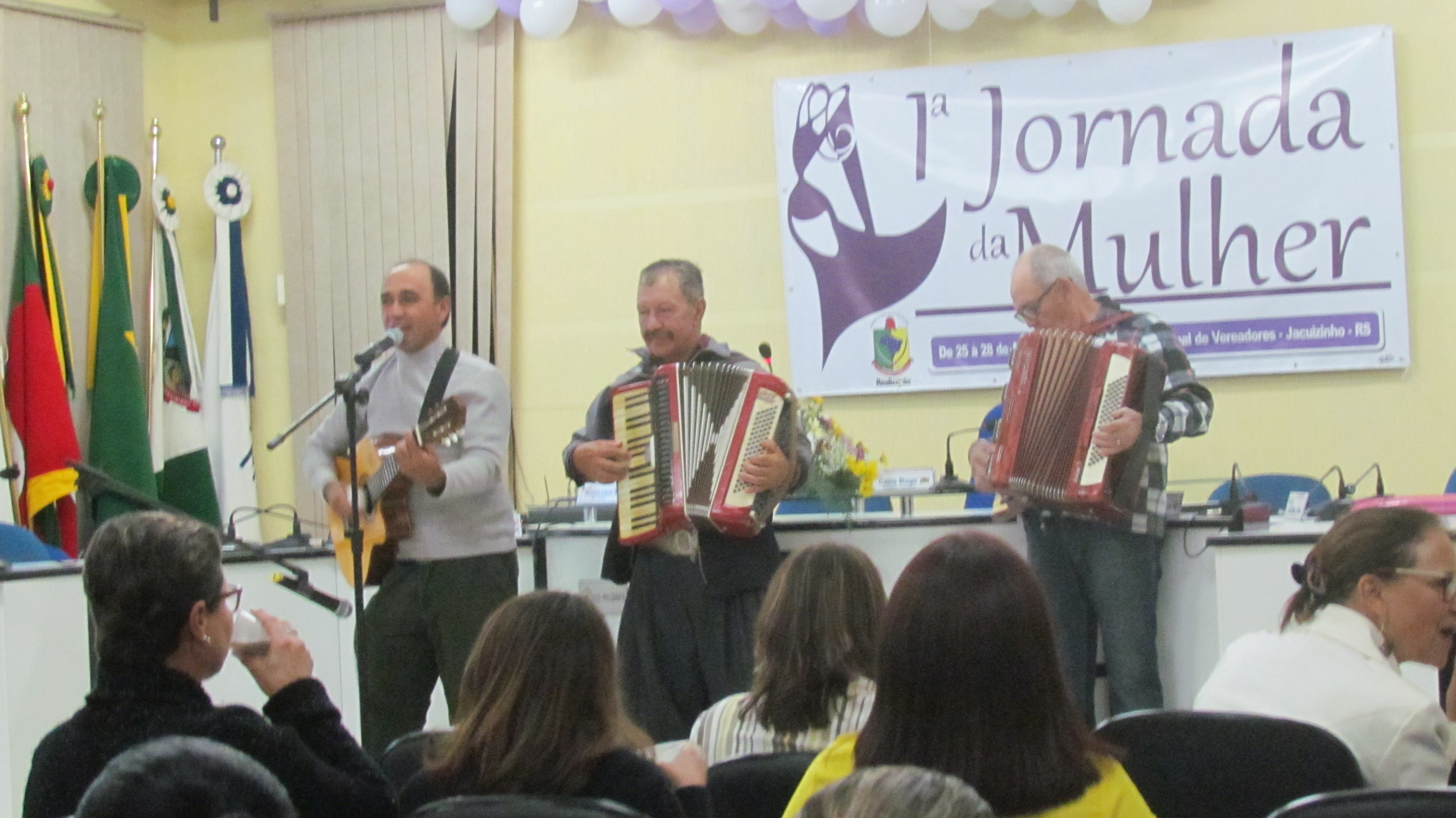 1ª JORNADA DA MULHER: Abertura oficial (25/04/2017)