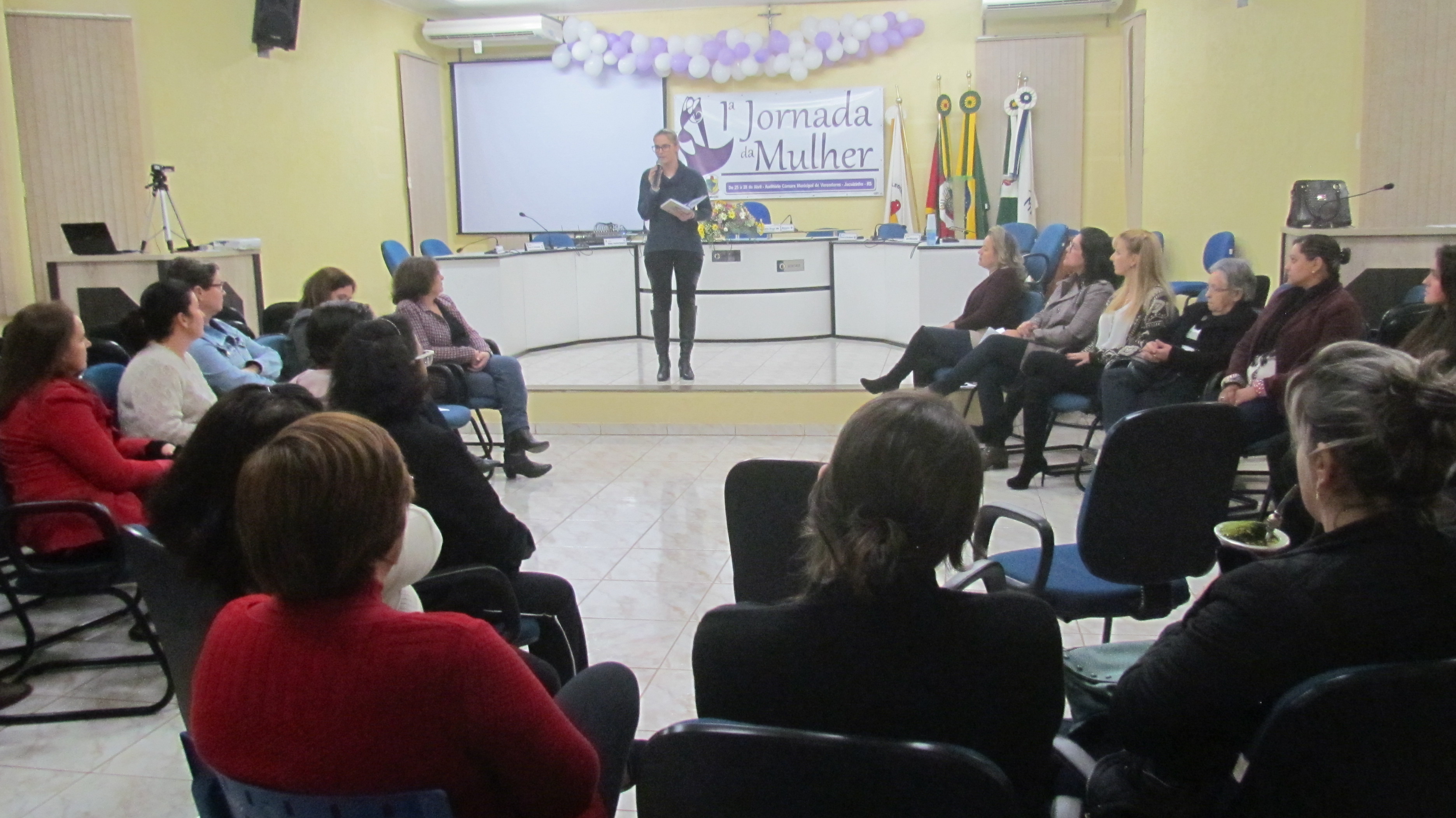 1ª JORNADA DA MULHER: Quarta-feira (26/04/2017)