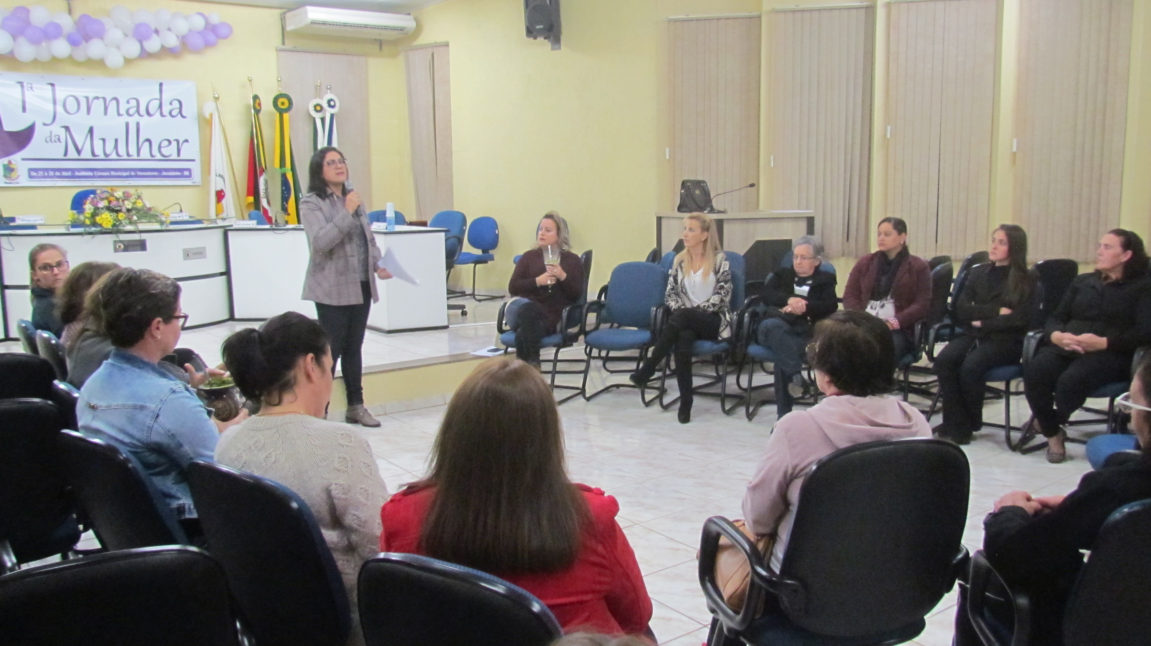 1ª JORNADA DA MULHER: Quarta-feira (26/04/2017)