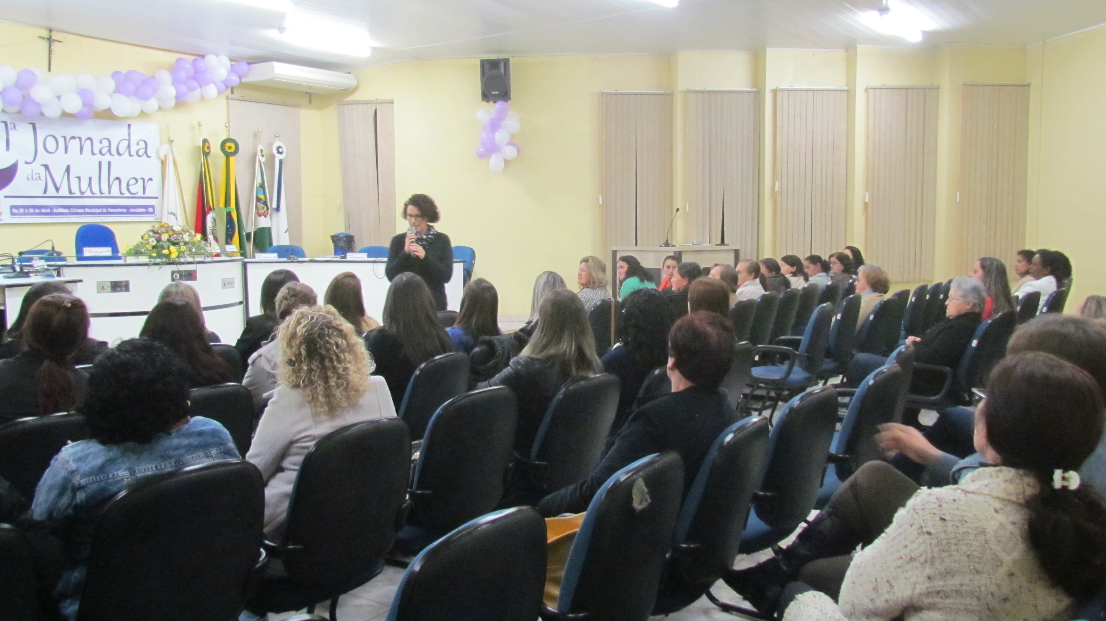 1ª JORNADA DA MULHER: Quinta-feira (27/04/2017)