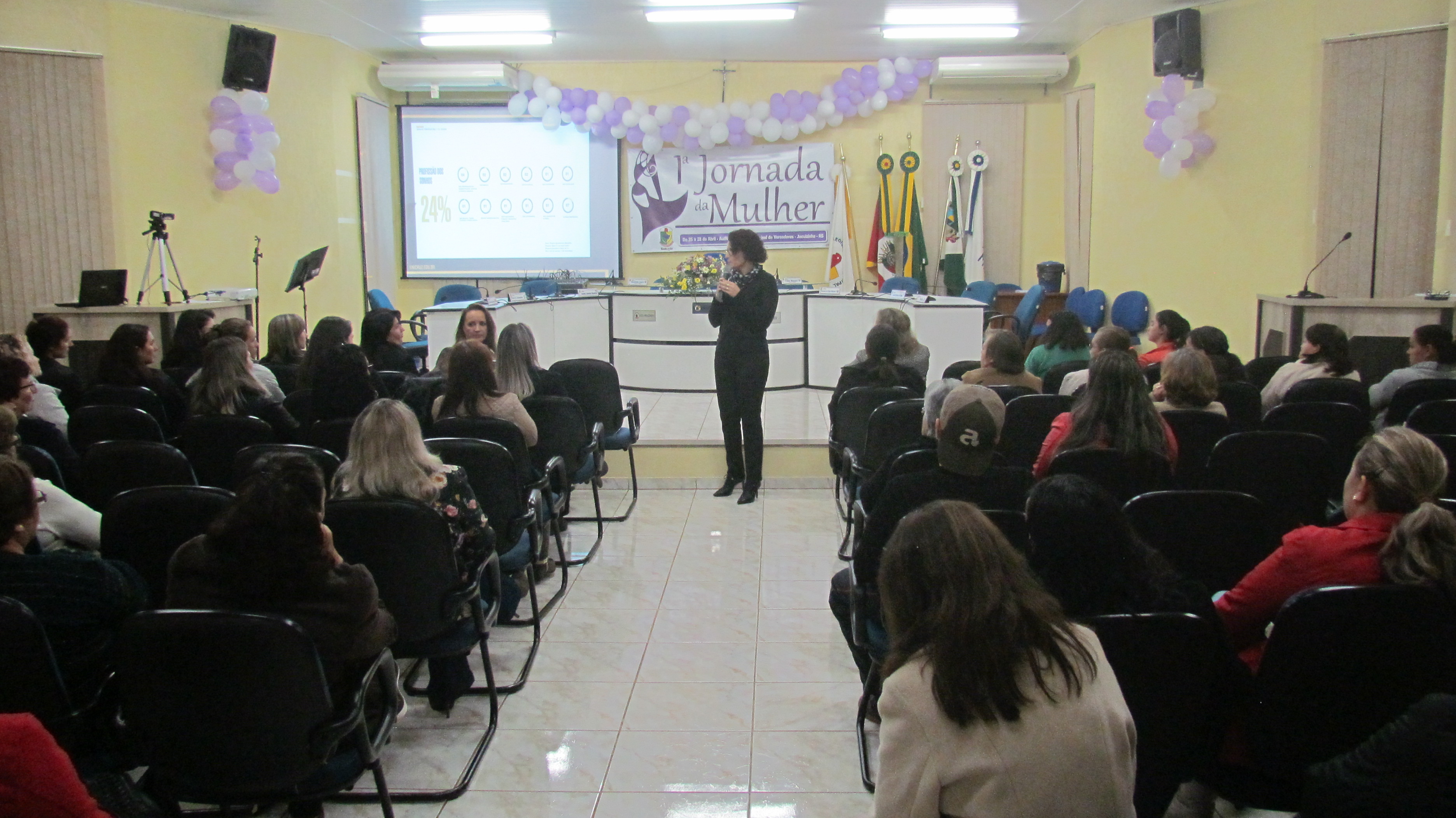 1ª JORNADA DA MULHER: Quinta-feira (27/04/2017)