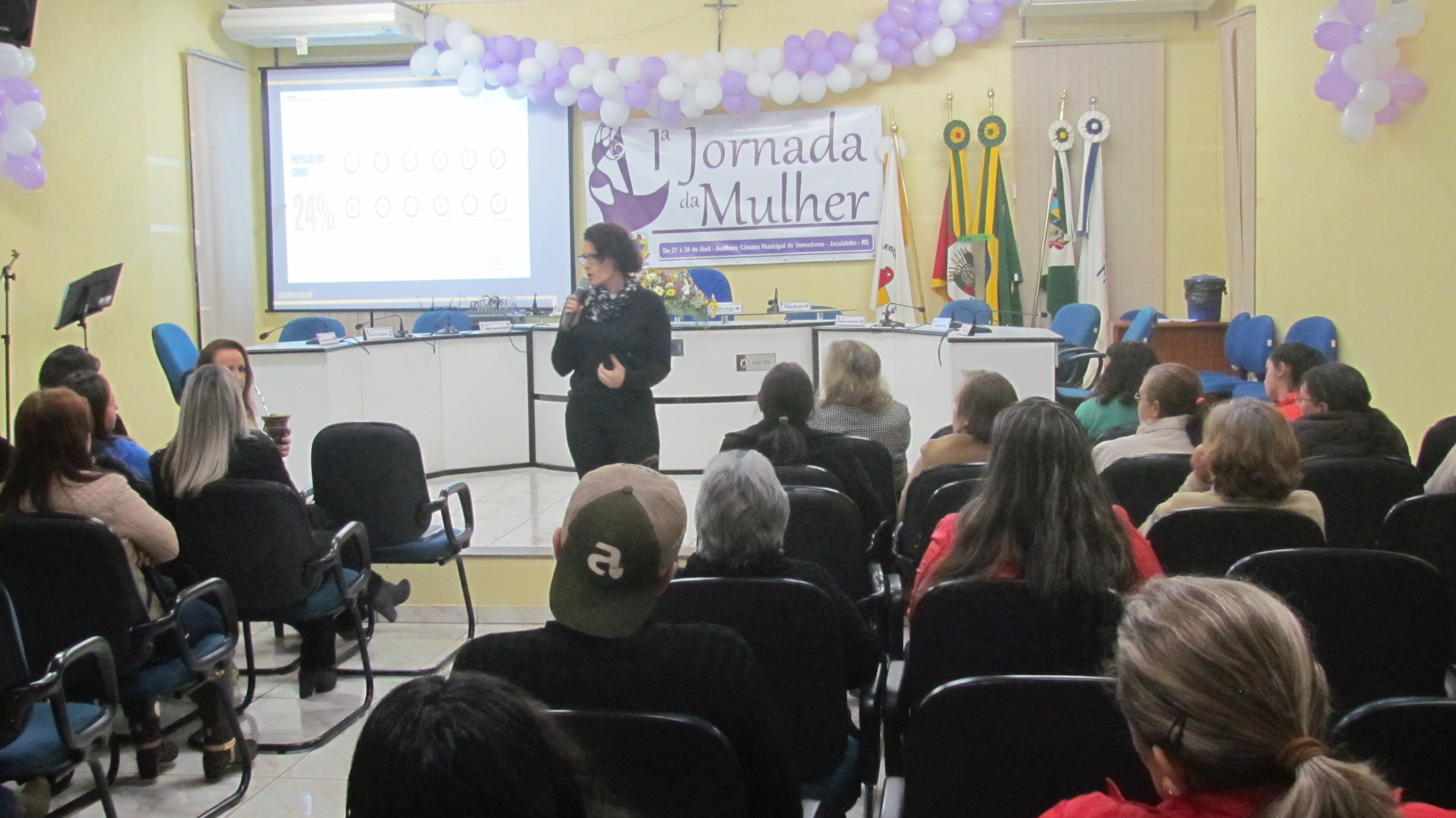 1ª JORNADA DA MULHER: Quinta-feira (27/04/2017)