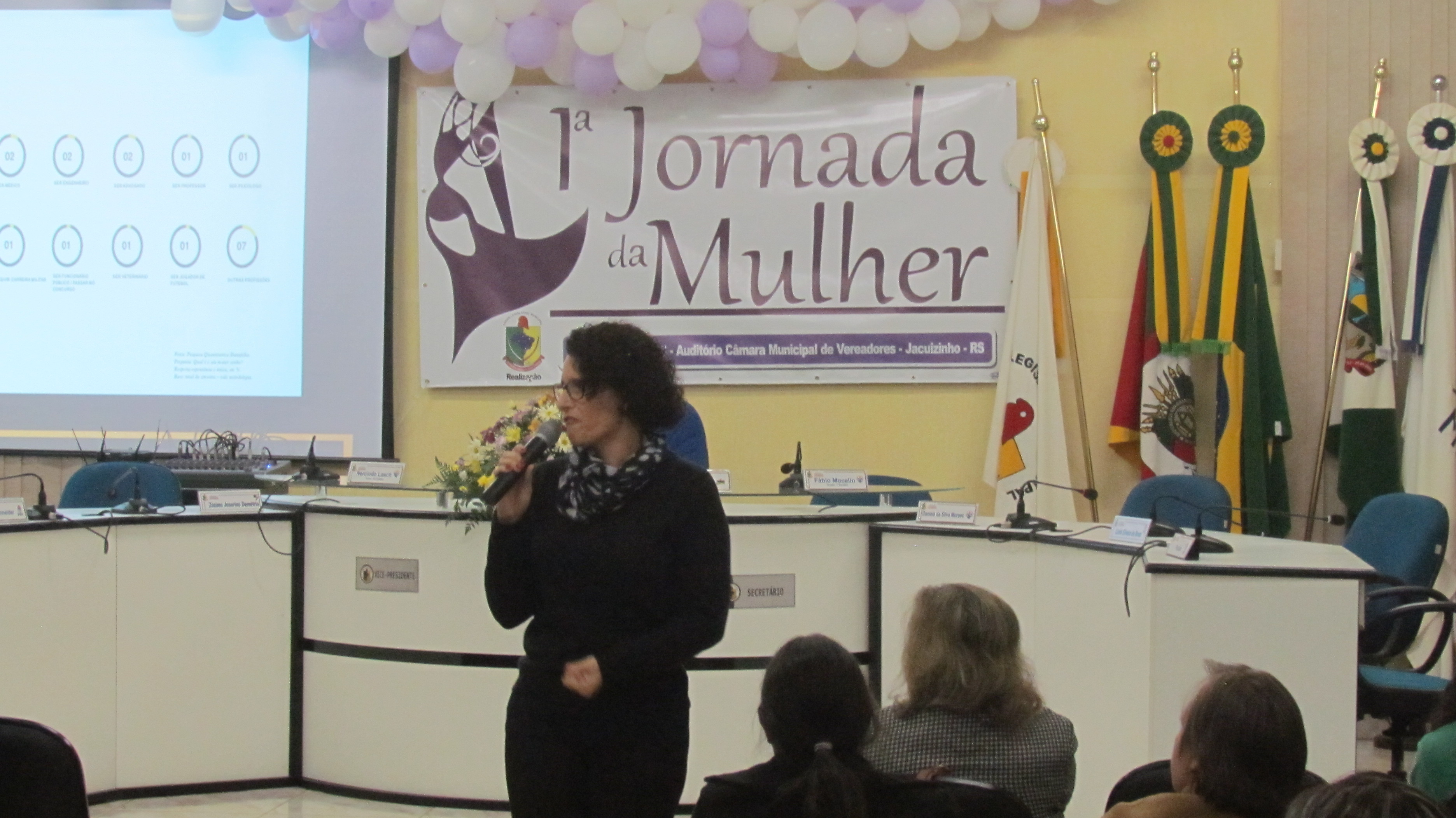 1ª JORNADA DA MULHER: Quinta-feira (27/04/2017)