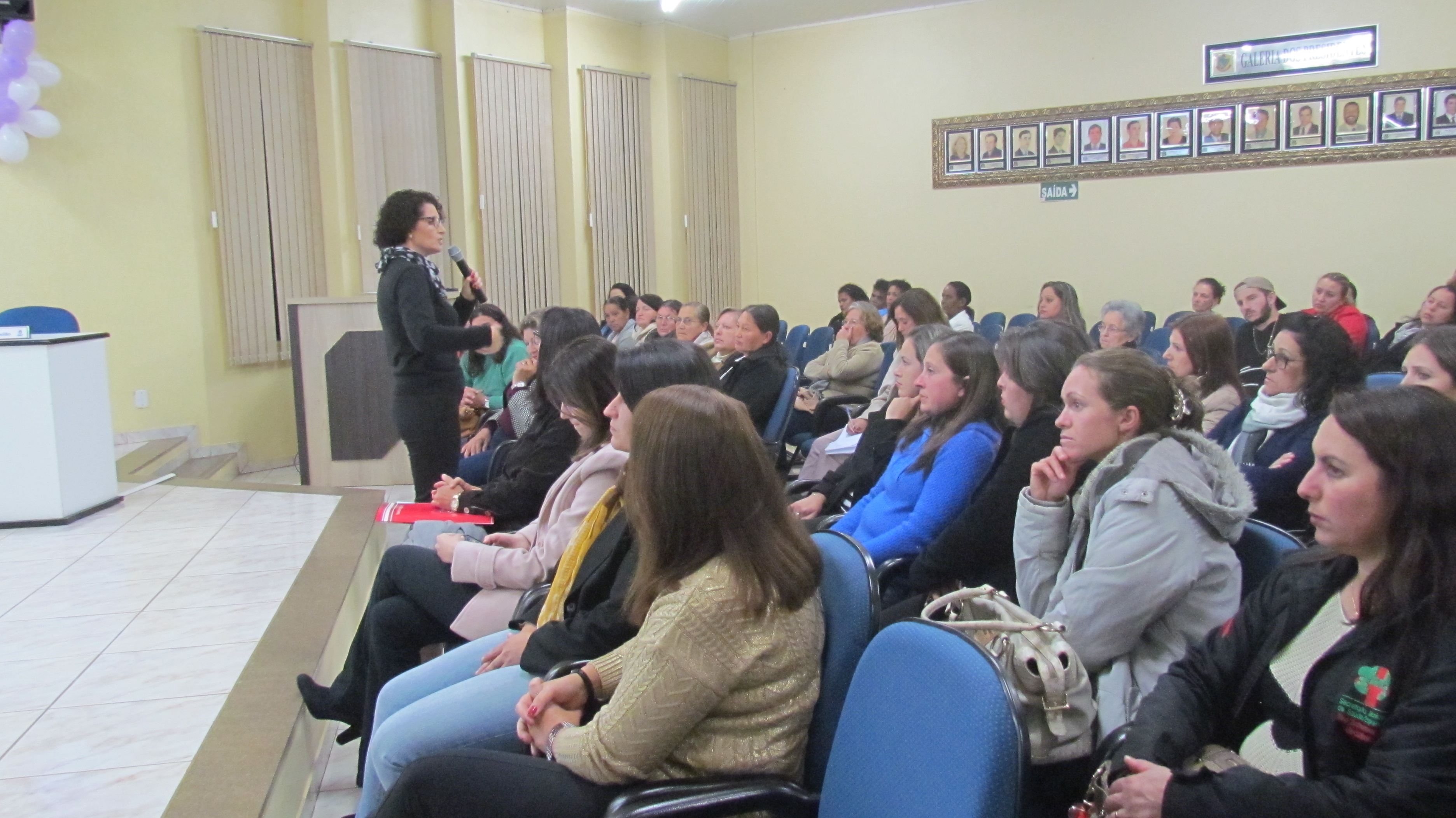 1ª JORNADA DA MULHER: Quinta-feira (27/04/2017)