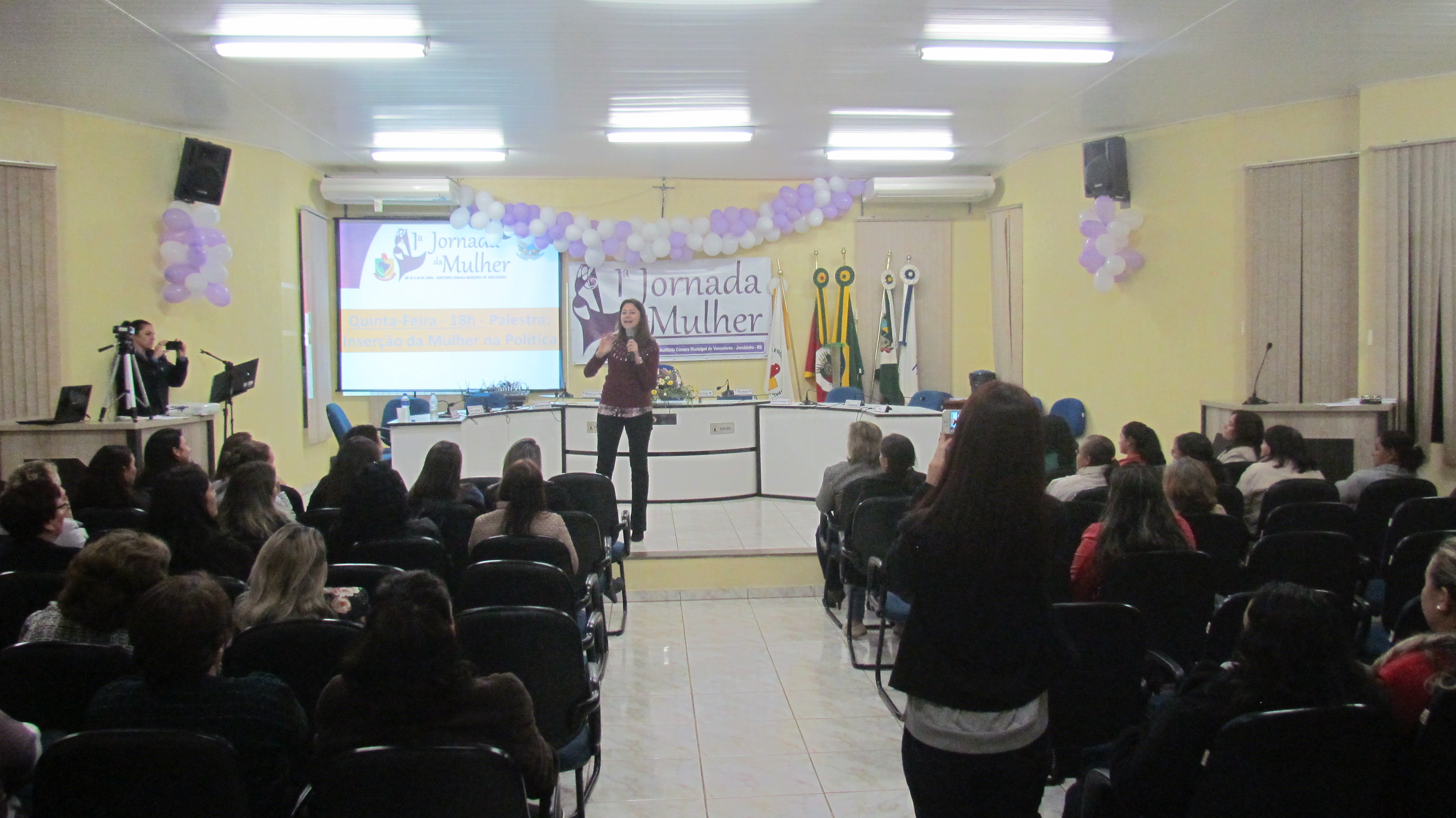 1ª JORNADA DA MULHER: Quinta-feira (27/04/2017)