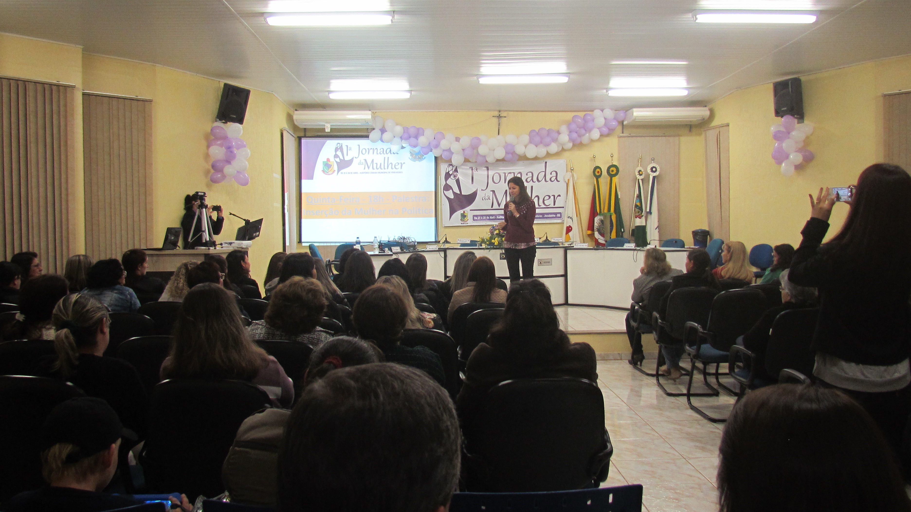 1ª JORNADA DA MULHER: Quinta-feira (27/04/2017)