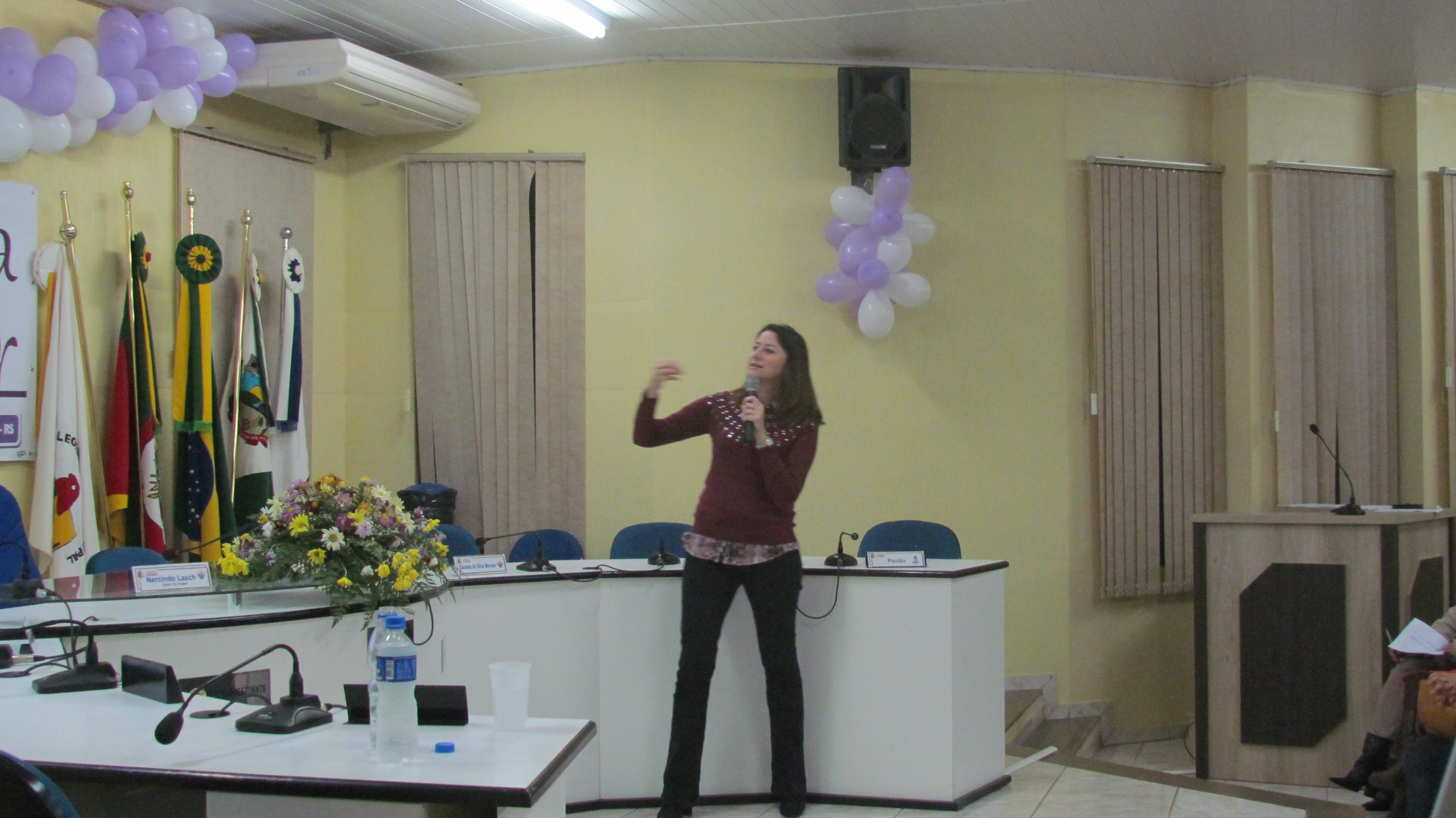 1ª JORNADA DA MULHER: Quinta-feira (27/04/2017)