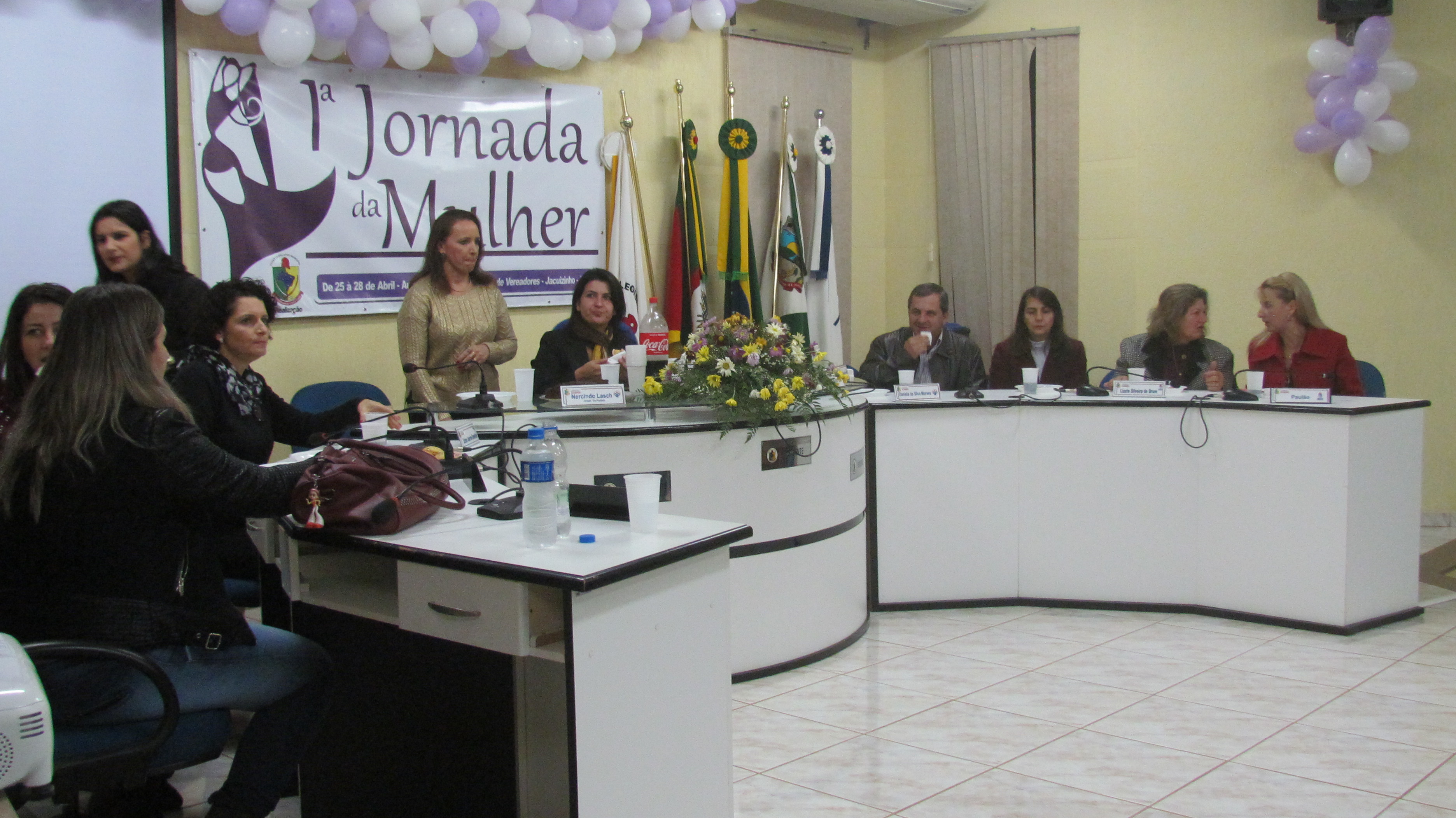 1ª JORNADA DA MULHER: Quinta-feira (27/04/2017)