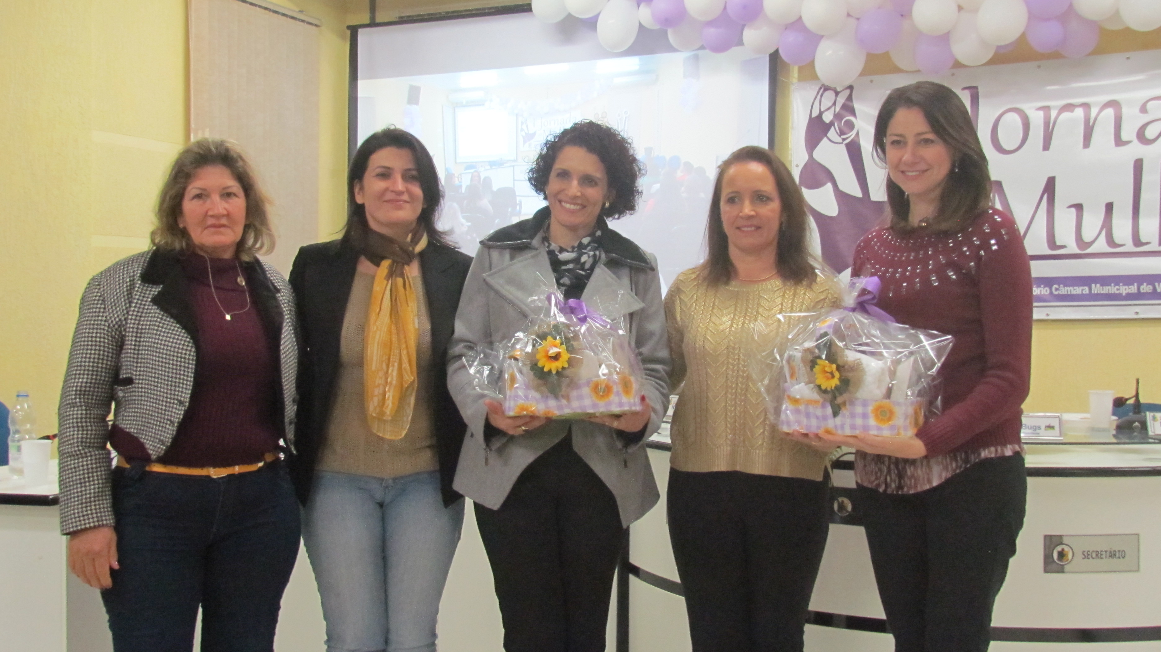 1ª JORNADA DA MULHER: Quinta-feira (27/04/2017)