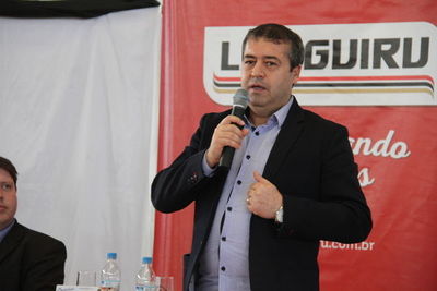 INVESTIMENTOS: Presidente da Câmara participa de reunião na cooperativa Languiru