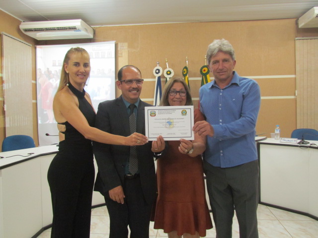 Sessão Solene Título Cidadão Honorário à Nilson Pereira da Luz