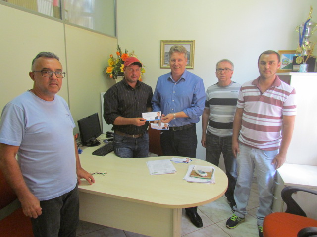 REUNIÃO: Presidente da Câmara realiza reunião com assessor parlamentar Flavio Lammel