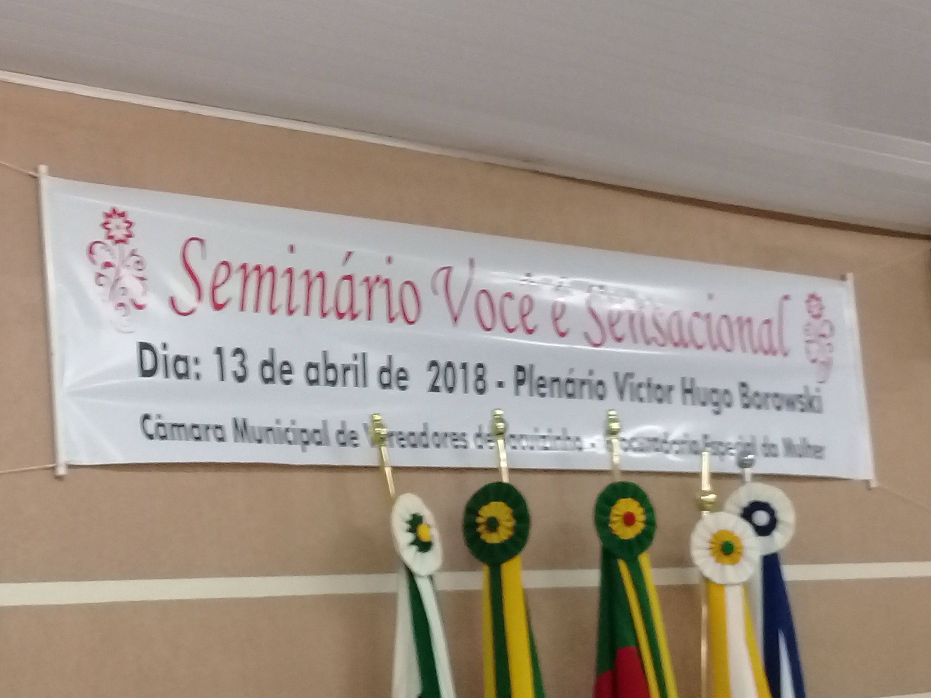 SEMINÁRIO VOCÊ É SENSACIONAL: Acesse a Galeria de Fotos do Evento
