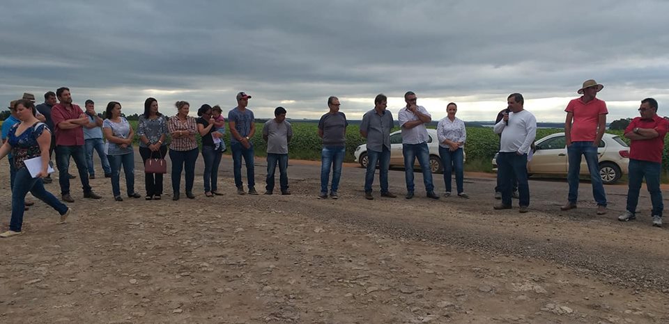 VRS-817 E OBRA ASFÁLTICA JACUIZINHO/TUNAS: Comunidade Regional Realiza Manifesto em pról de melhorias