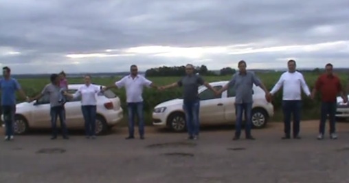 VRS-817 E OBRA ASFÁLTICA JACUIZINHO/TUNAS: Comunidade Regional Realiza Manifesto em pról de melhorias