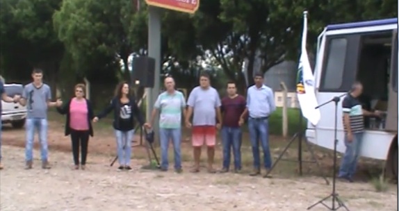 VRS-817 E OBRA ASFÁLTICA JACUIZINHO/TUNAS: Comunidade Regional Realiza Manifesto em pról de melhorias