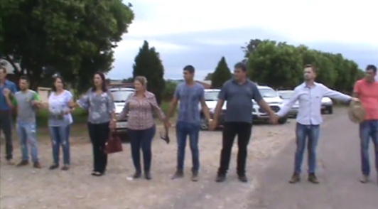 VRS-817 E OBRA ASFÁLTICA JACUIZINHO/TUNAS: Comunidade Regional Realiza Manifesto em pról de melhorias