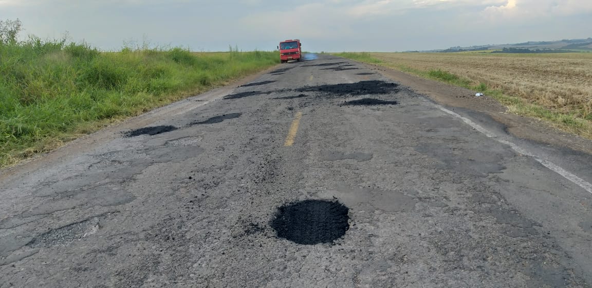 VRS 817: DAER inicia “Operação Tapa Buracos” de forma emergencial.