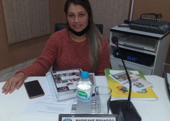 RETORNO: Vereadora Marisane Brandão retorna as atividades legislativas.