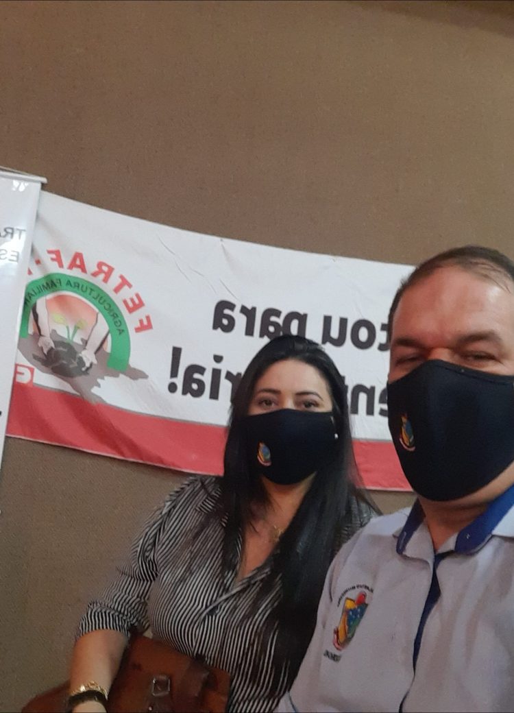 EFEITOS DA ESTIAGEM: Presidente e Secretário da Câmara participam de Evento em Espumoso.