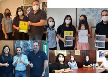 RECURSOS E INFRAESTRUTURA: Presidente do Legislativo e secretário da Mesa Diretora realizam reuniões com deputados e secretários em busca de recursos para o município.