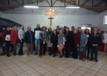 CONFRATERNIZAÇÃO: Presidente participa de Evento em Salto do Jacuí