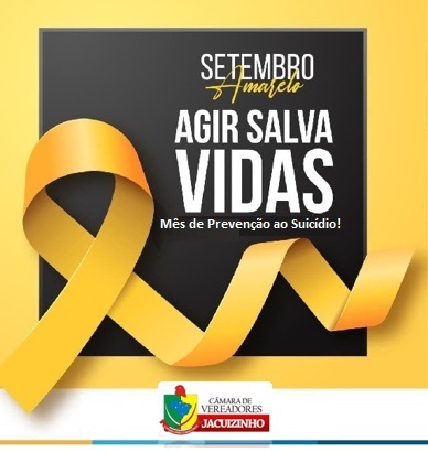 SETEMBRO AMARELO: Mês de Prevenção ao Suicídio