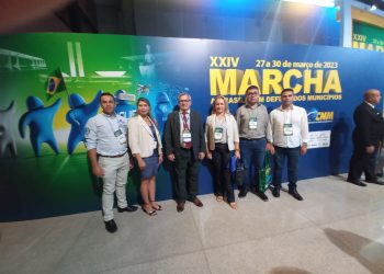 XXIV MARCHA A BRASÍLIA EM DEFESA DOS MUNICÍPIOS: Vereadores retornam otimistas do evento.