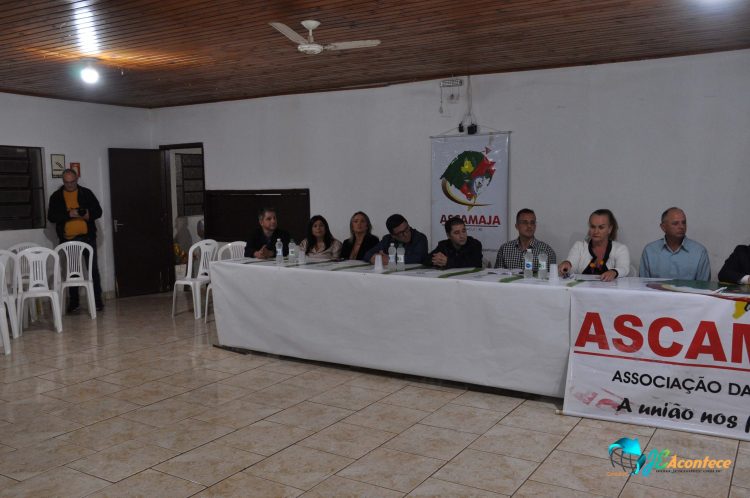 REPRESENTAÇÃO POLITICA: Jacuizinho foi sede da Assembleia Geral da Associação das Câmaras de Vereadores do Alto Jacuí e Região – ASCAMAJA.