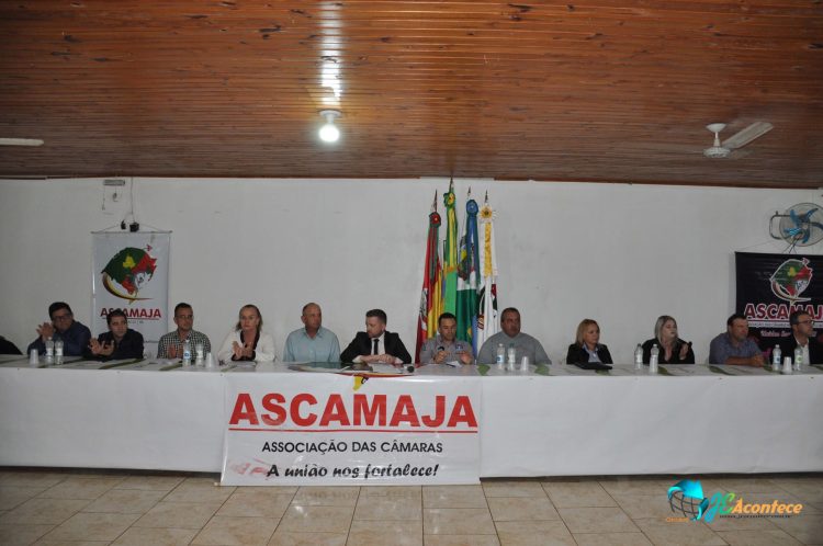 REPRESENTAÇÃO POLITICA: Jacuizinho foi sede da Assembleia Geral da Associação das Câmaras de Vereadores do Alto Jacuí e Região – ASCAMAJA.