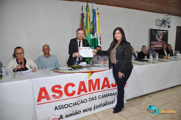 REPRESENTAÇÃO POLITICA: Jacuizinho foi sede da Assembleia Geral da Associação das Câmaras de Vereadores do Alto Jacuí e Região – ASCAMAJA.