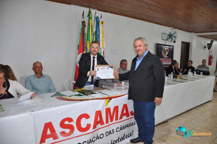 REPRESENTAÇÃO POLITICA: Jacuizinho foi sede da Assembleia Geral da Associação das Câmaras de Vereadores do Alto Jacuí e Região – ASCAMAJA.
