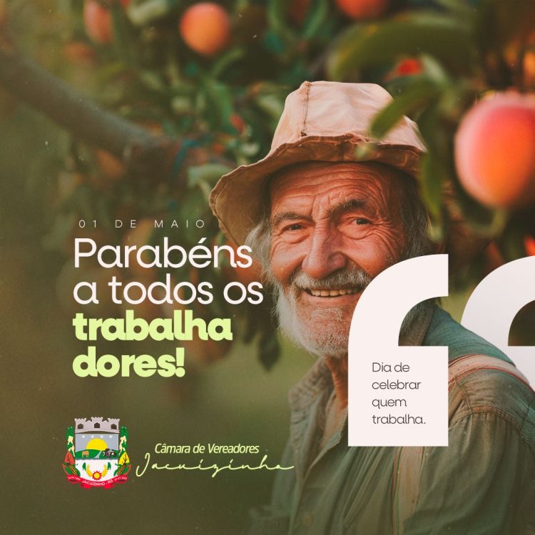 Feliz Dia do Trabalhador!