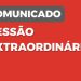 SESSÃO EXTRAORDINÁRIA: Reunião de segunda-feira, 17/02, apreciará 4 Projetos de Lei do Executivo