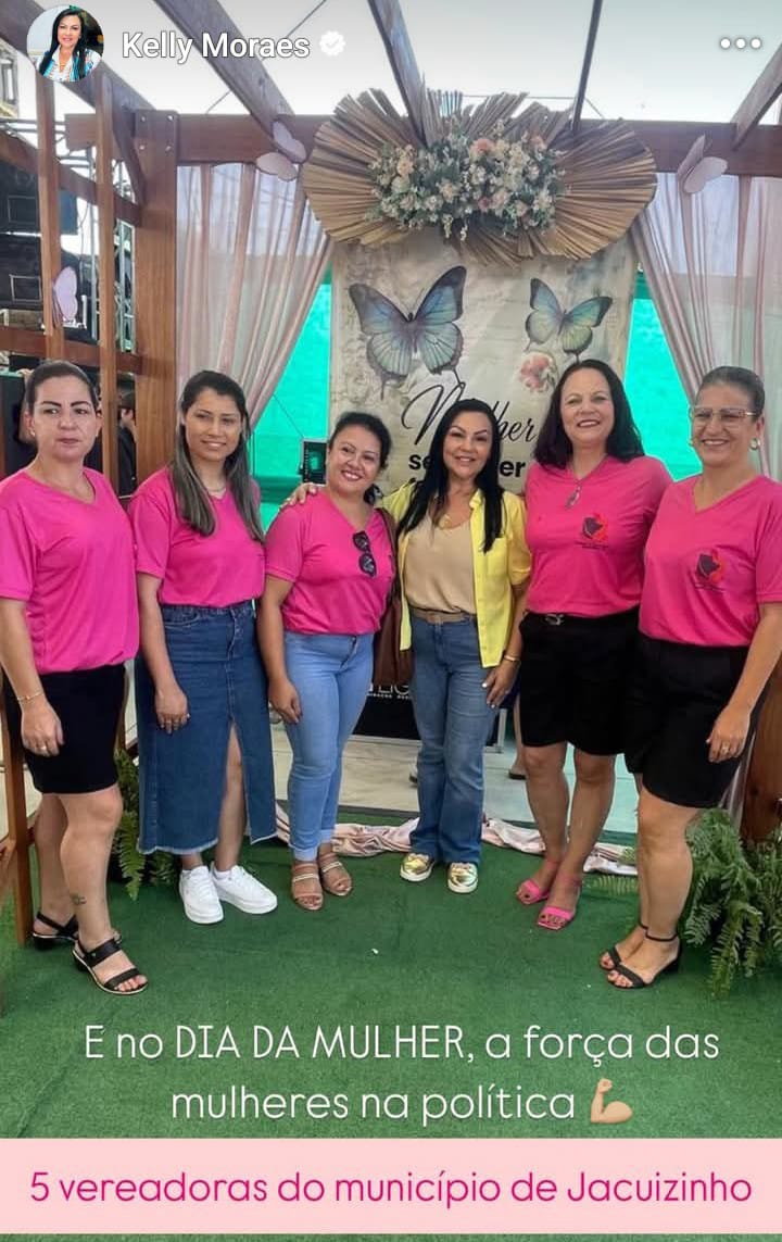 ENCONTRO INTERMUNICIPAL DAS MULHERES: Presidente do legislativo e vereadoras participam de evento no município de Lagoão.