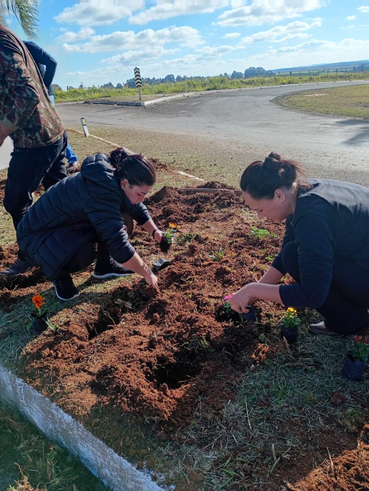 TREVO DE ACESSO: Câmara de Vereadores adota canteiro do trevo de acesso à cidade