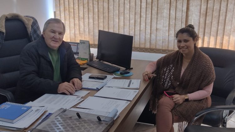 ACESSO A CIDADE E MOTO GRUPO: Presidente do legislativo busca melhorias no acesso ao município e local para o Moto Grupo Jacuizinho.